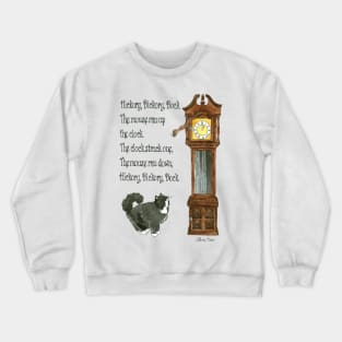 Daily Doodle 12-Hickory Dickory Dock Crewneck Sweatshirt